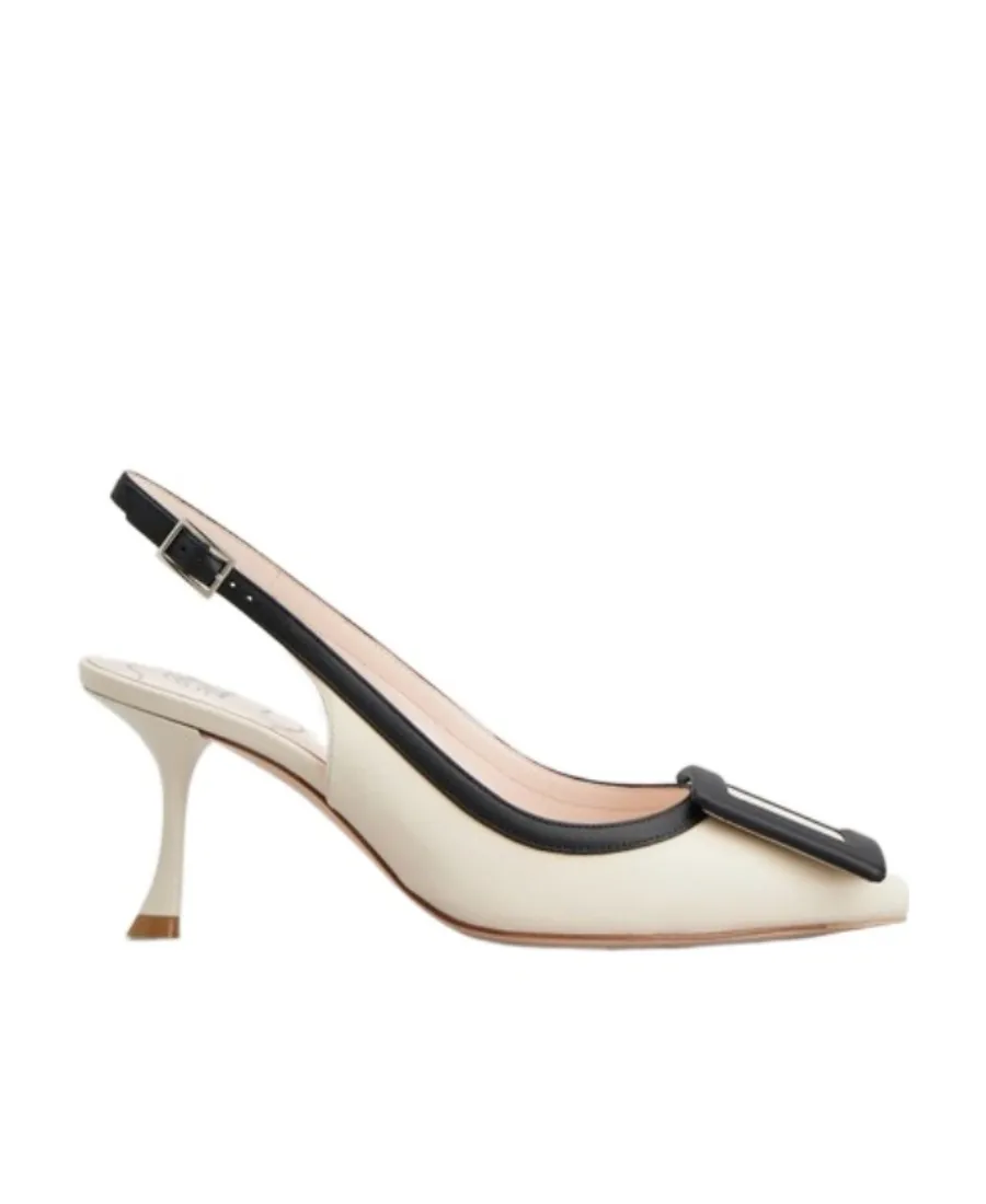 Pointed Toe Slingback Pumps