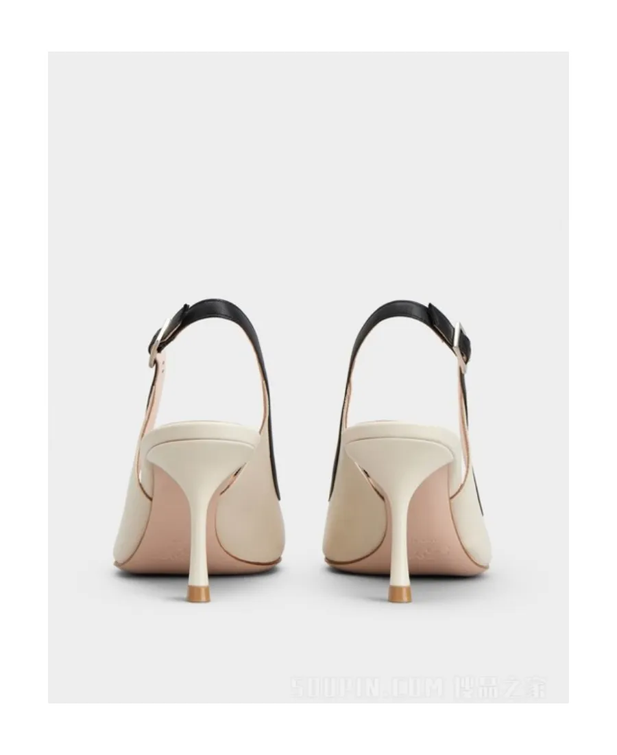 Pointed Toe Slingback Pumps