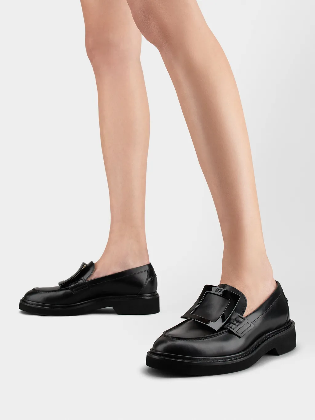 Viv' Rangers Metal Buckle Loafers