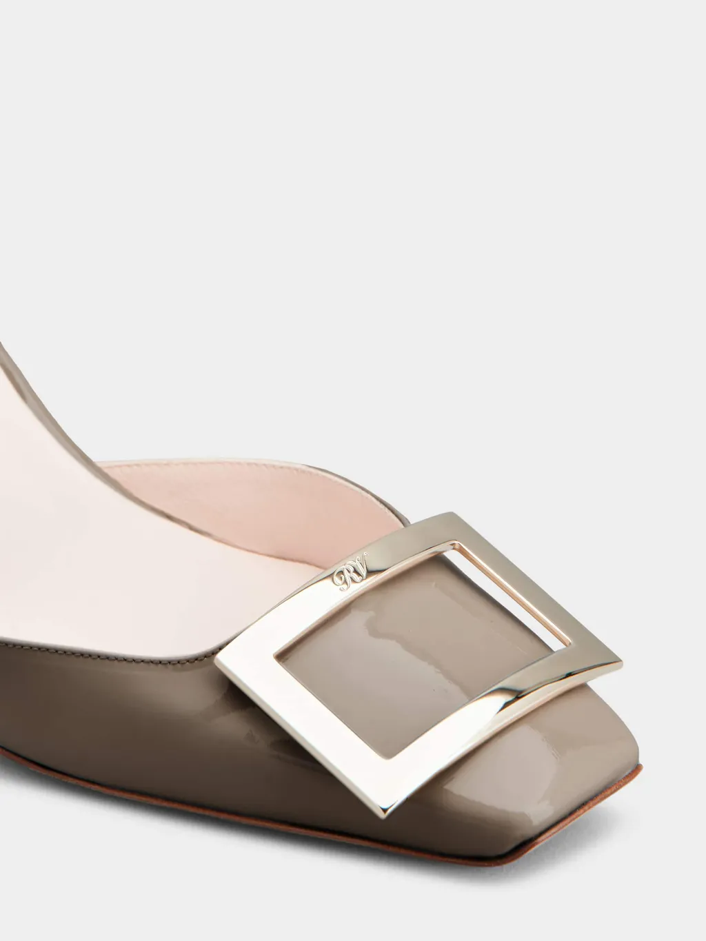 Trompette Buckle Slingback Pumps