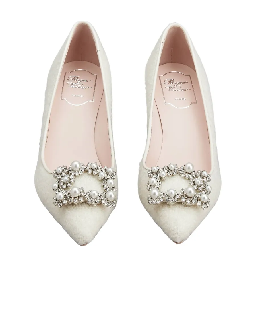 Embellished Pointed Toe Pumps