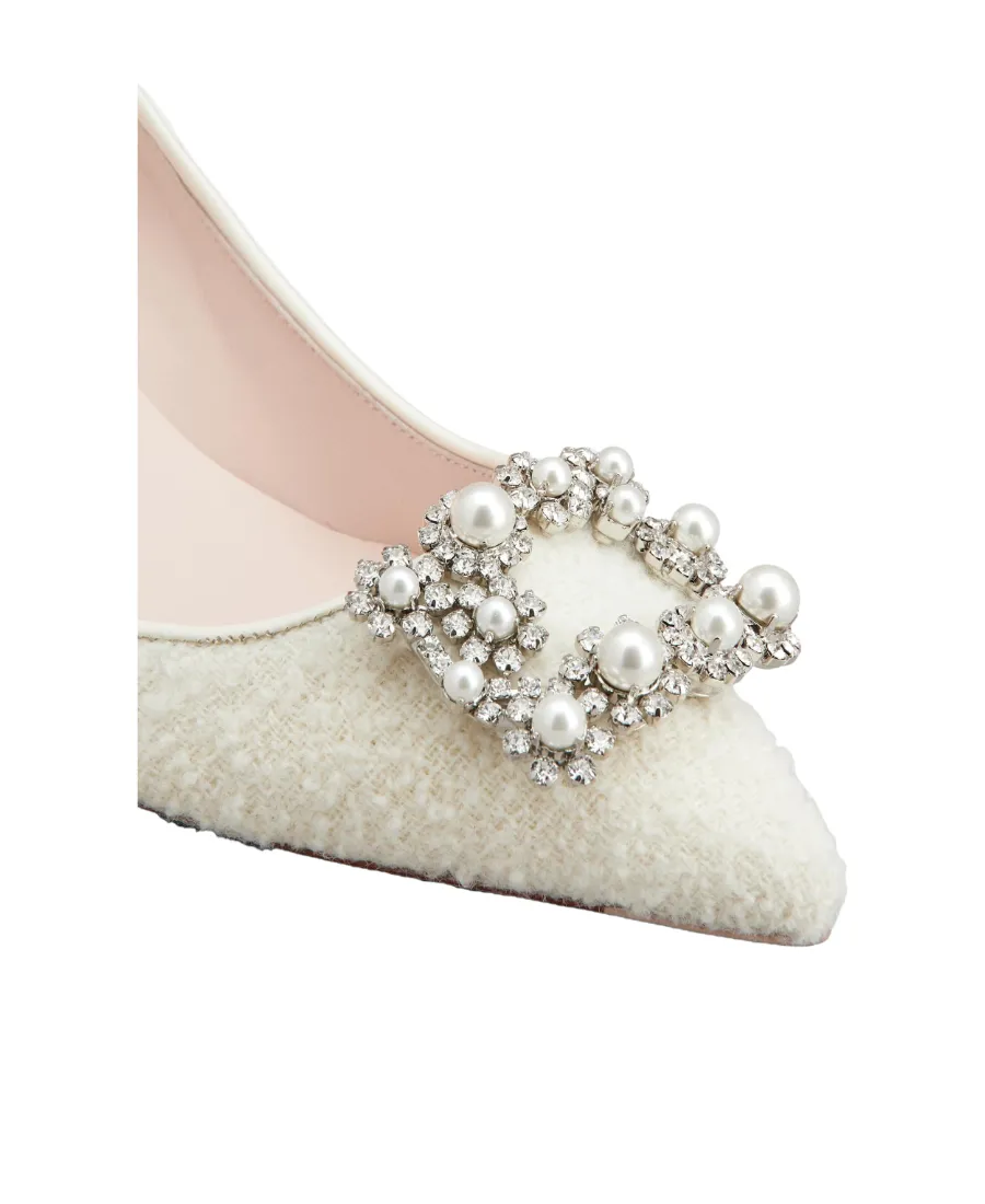 Embellished Pointed Toe Pumps