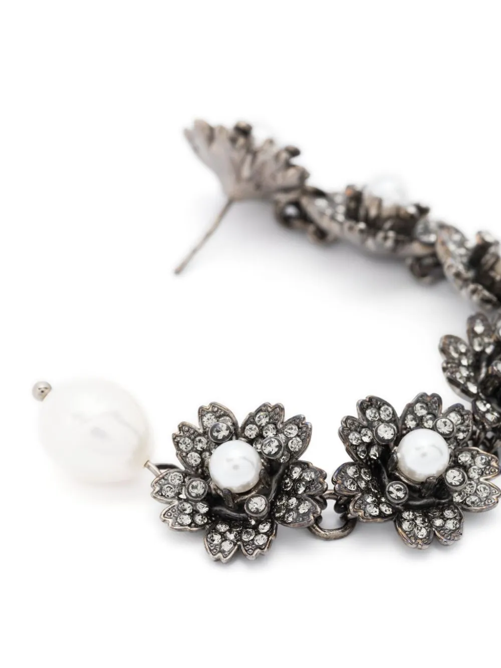 Bouquet Pearl Multiflowers Earrings