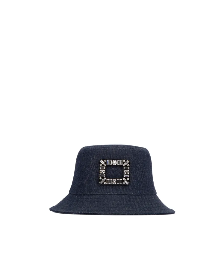 Buckle Embellished Bucket Hat