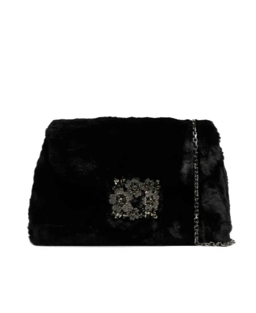 Embellished Chain-Linked Shoulder Bags