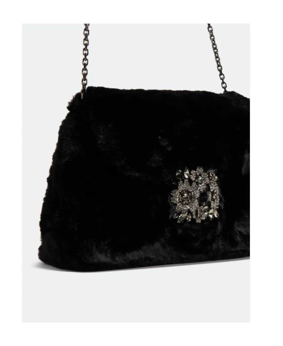 Embellished Chain-Linked Shoulder Bags