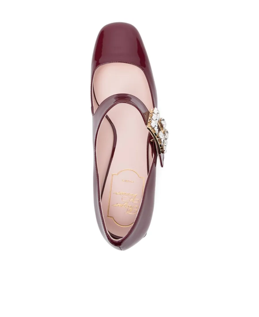Crystal Clasp High Heels