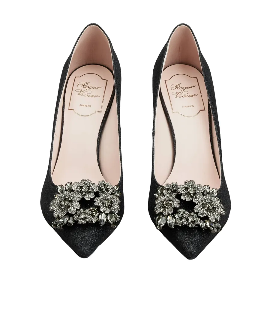 Rv Bouquet Strass Buckle Pumps