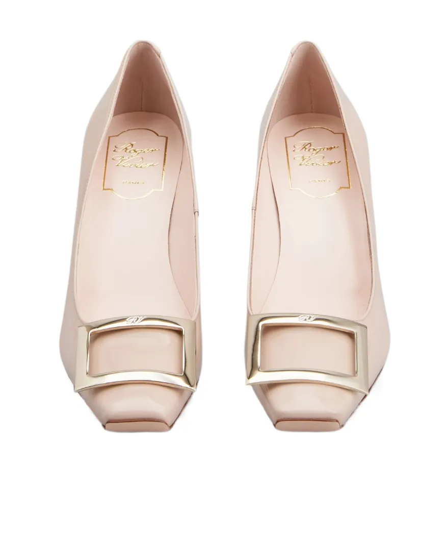 Trompette Embellished Buckle Pumps