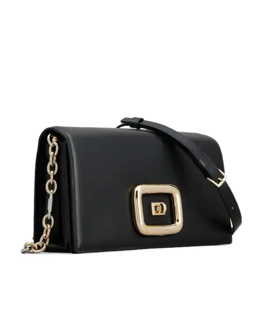 Viv' Choc Foldover Top Shoulder Bag