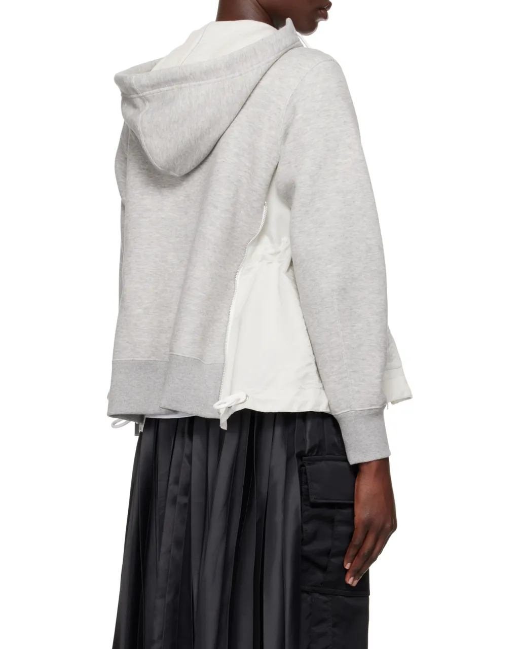 Panelled Zipped Jacket