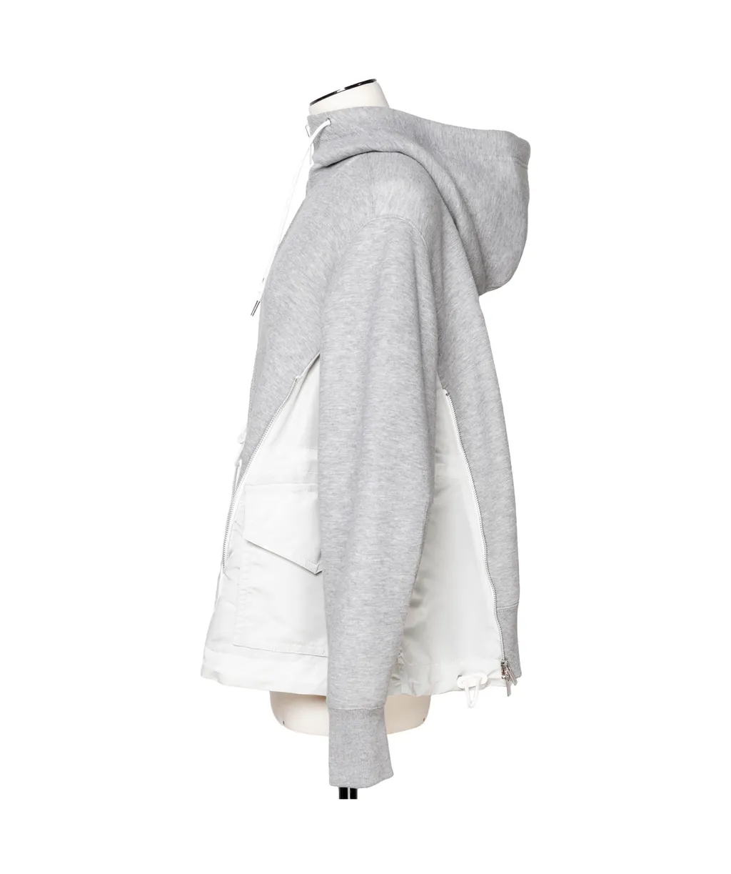Panelled Zipped Jacket