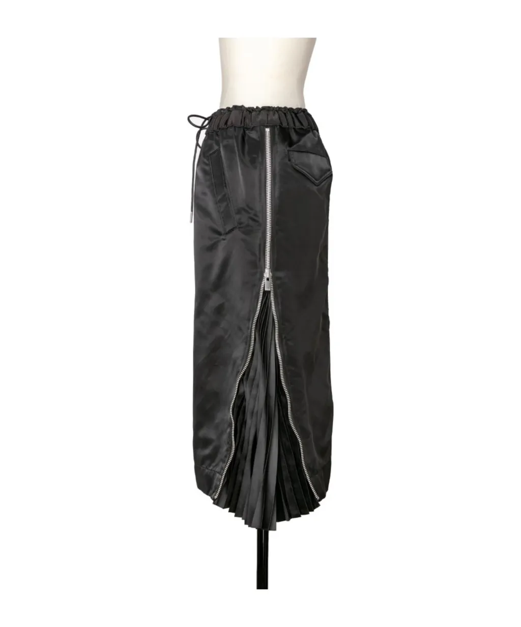 Elasticated Waist Drawstring Skirt