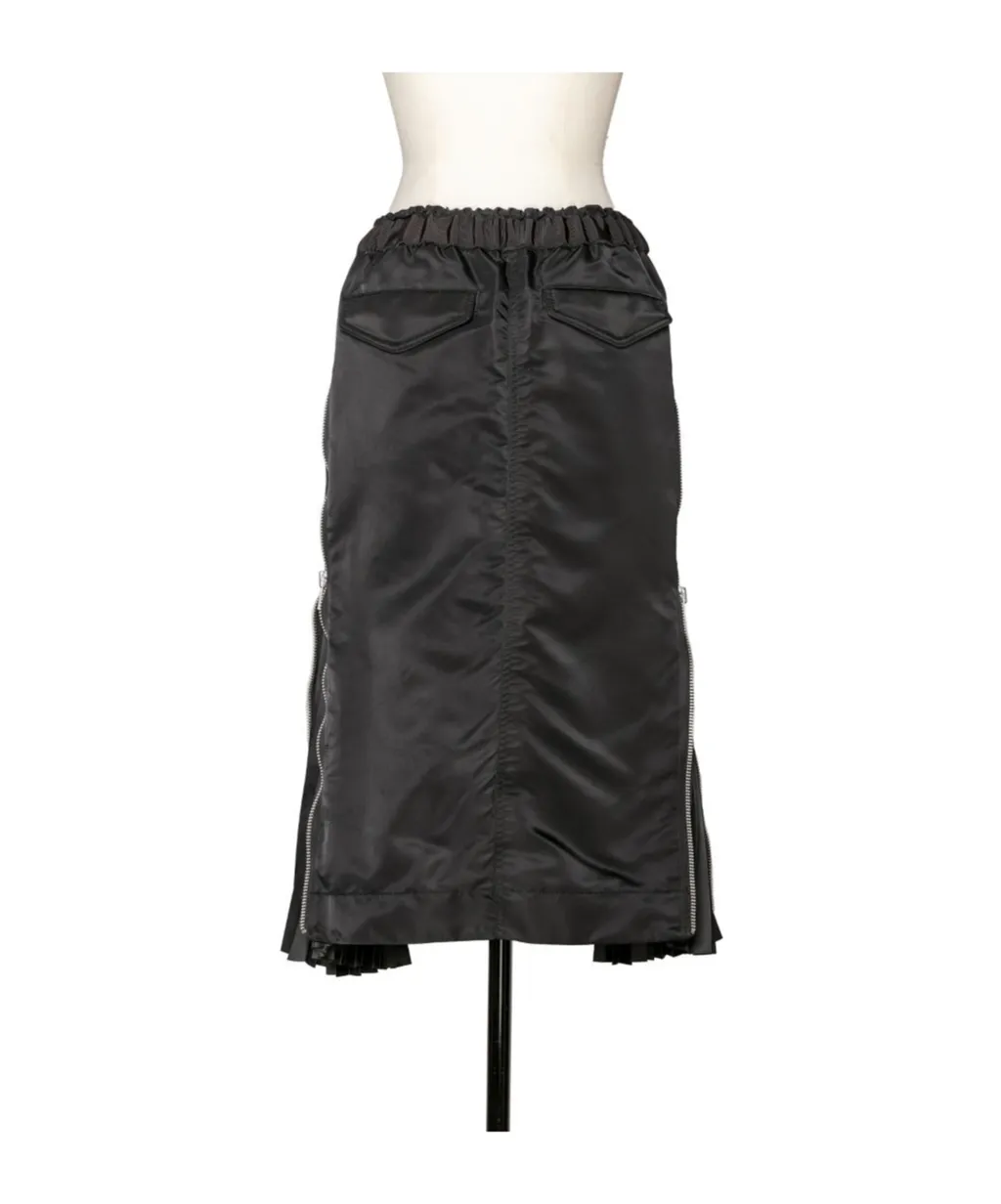 Elasticated Waist Drawstring Skirt