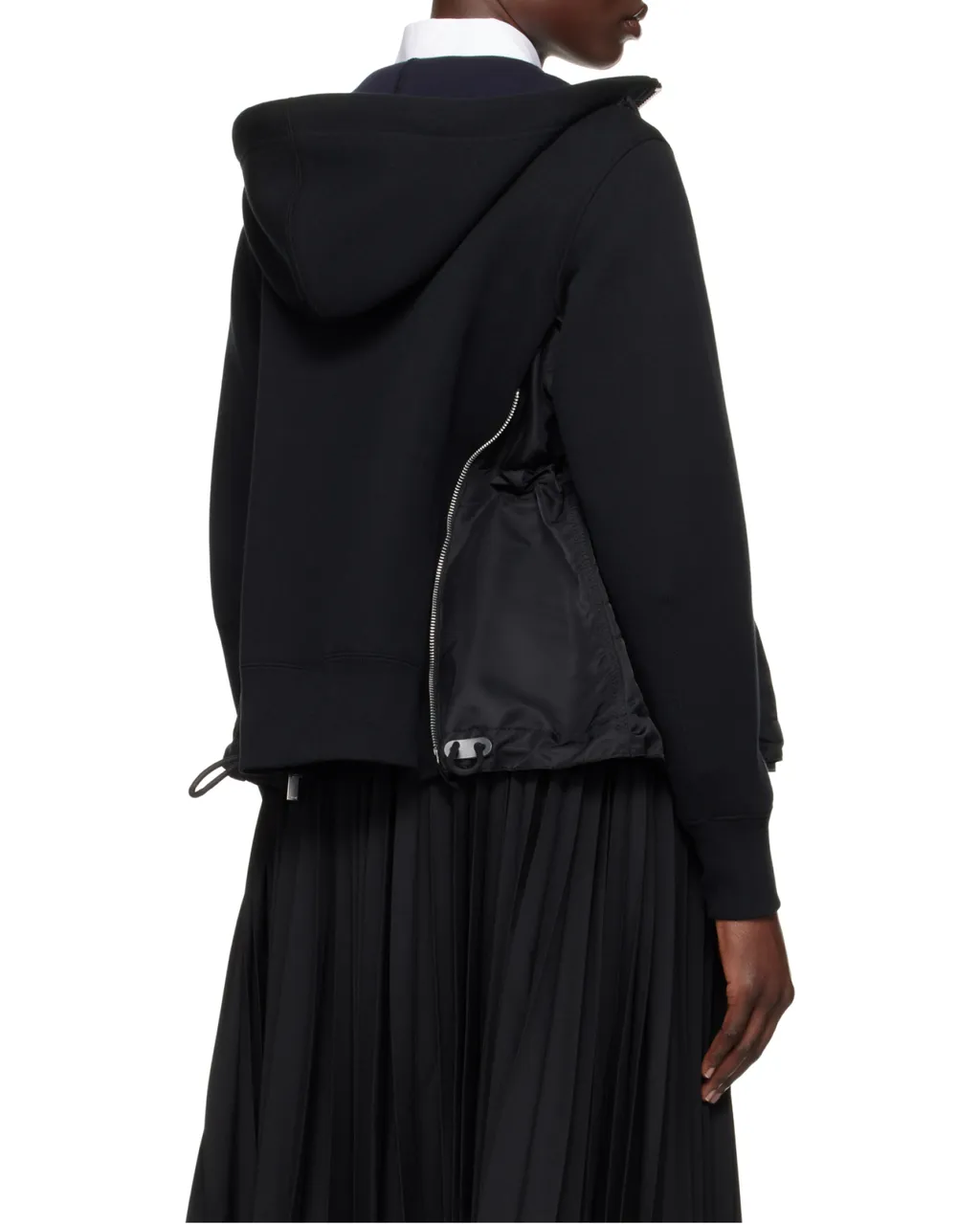 Panelled Zipped Jacket