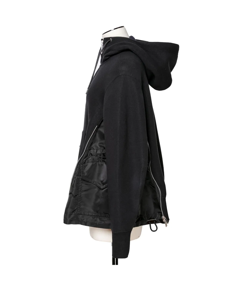 Panelled Zipped Jacket