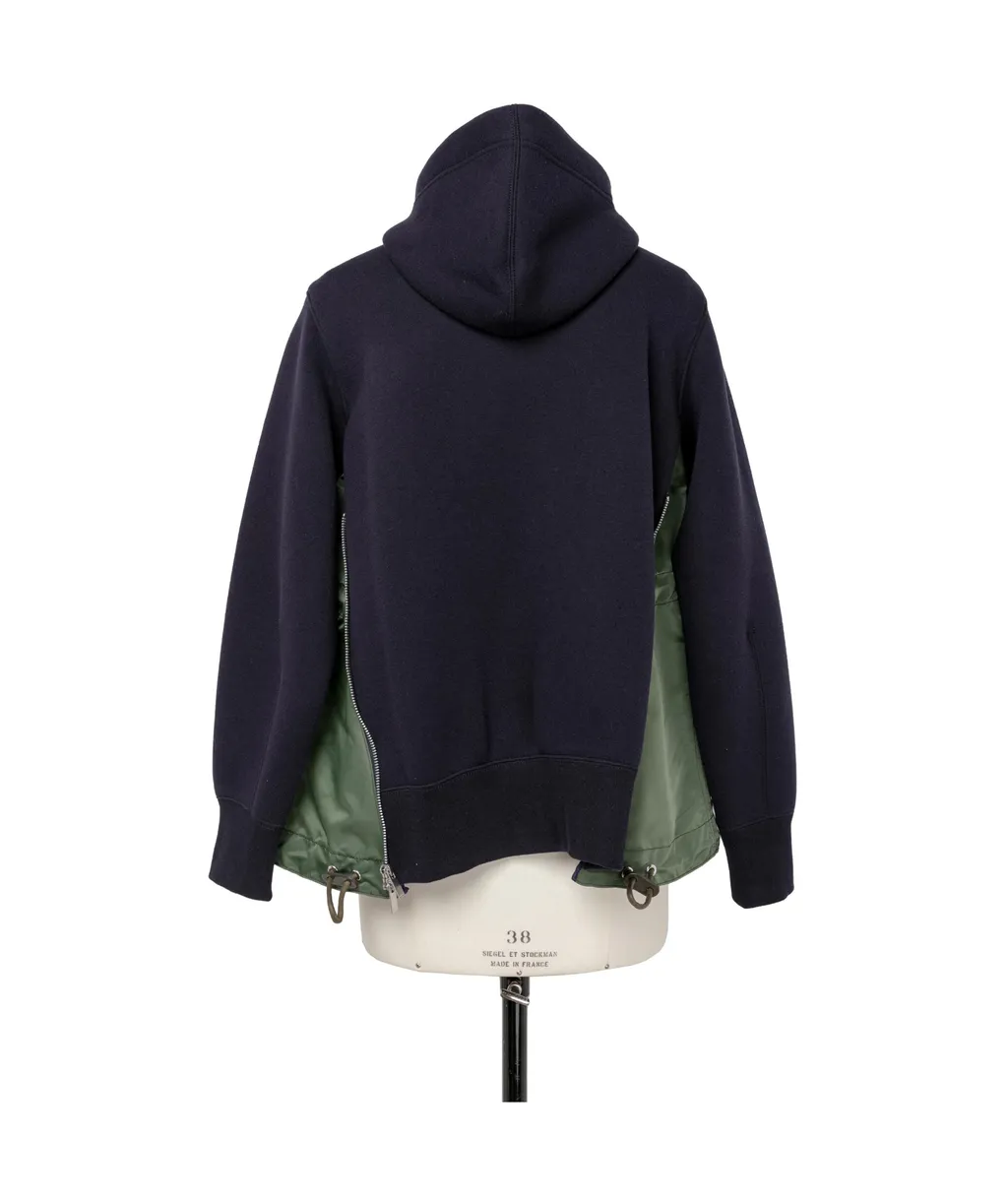 Panelled Zipped Jacket