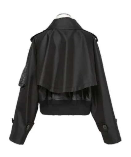 Layered Cropped Jacket