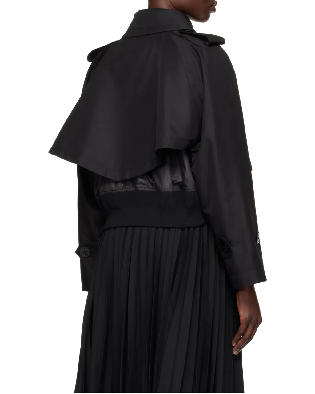 Layered Cropped Jacket