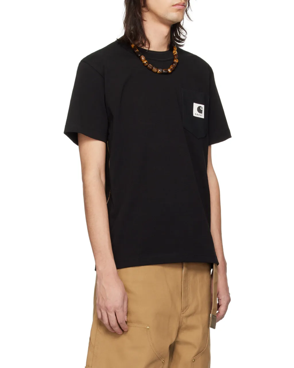 Logo Patch Crewneck T-Shirt