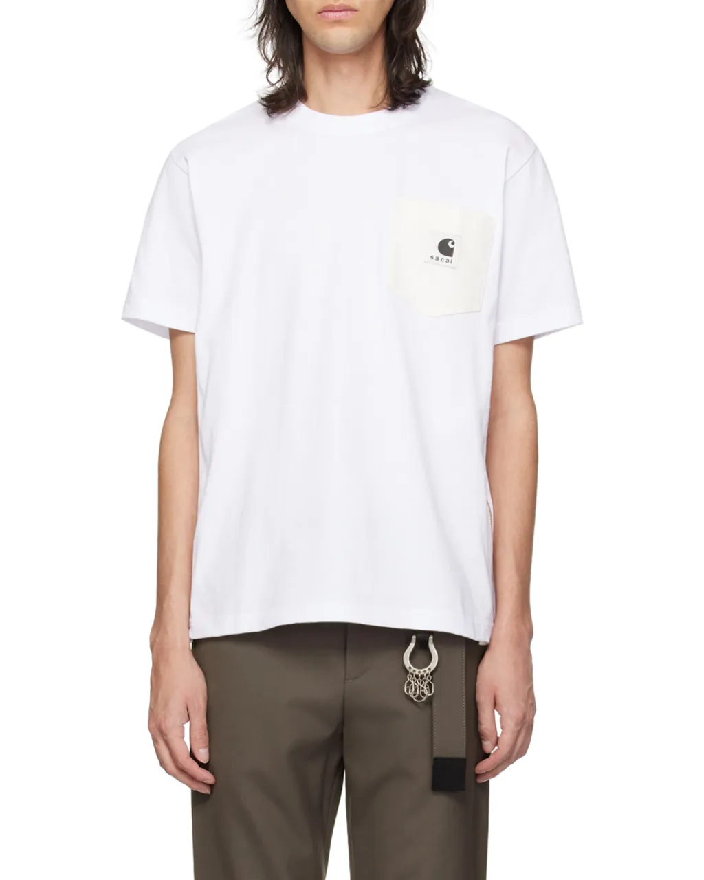 Logo Patch Crewneck T-Shirt