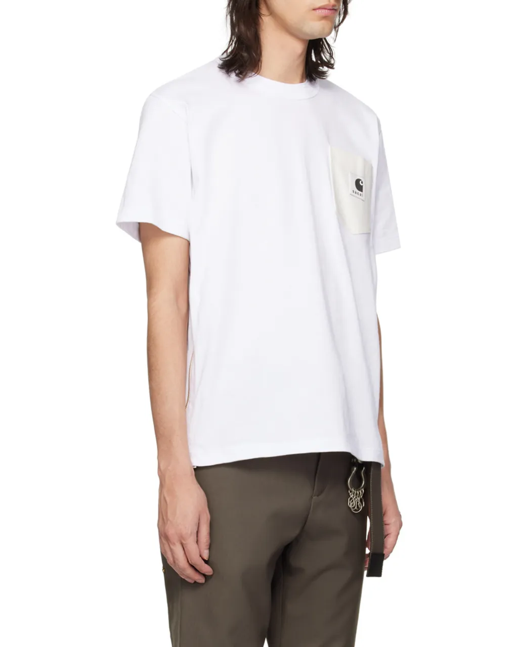 Logo Patch Crewneck T-Shirt