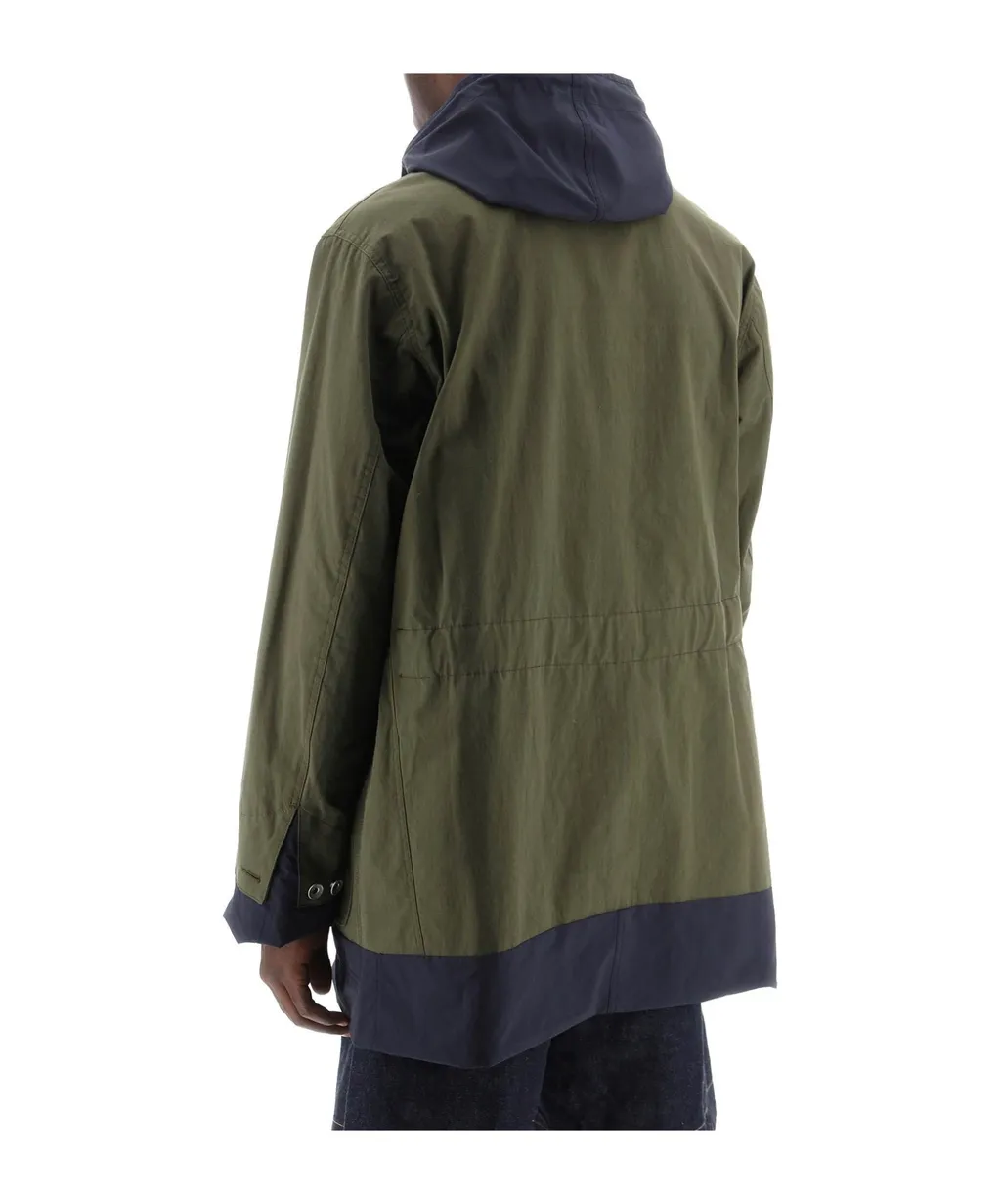 Single-Breasted Layered Coat