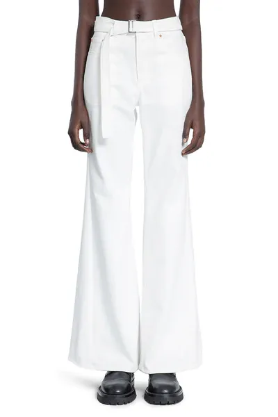 Low-Rise Flared Jeans