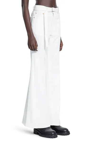 Low-Rise Flared Jeans