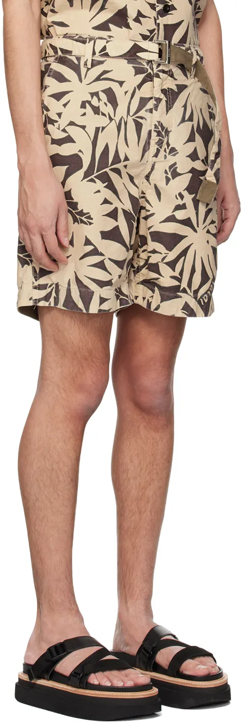 Logo Pattern Shorts
