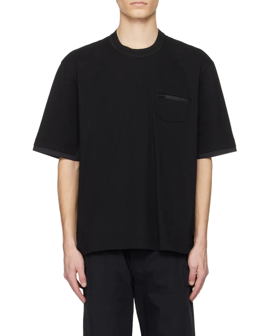 Zipped Pocket Jersey T-Shirt