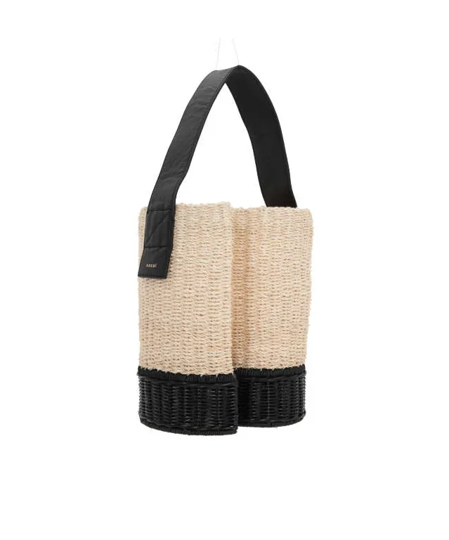 Interwoven Bucket Bag