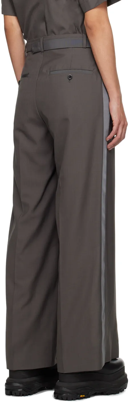 Wide-Leg Casual Pants
