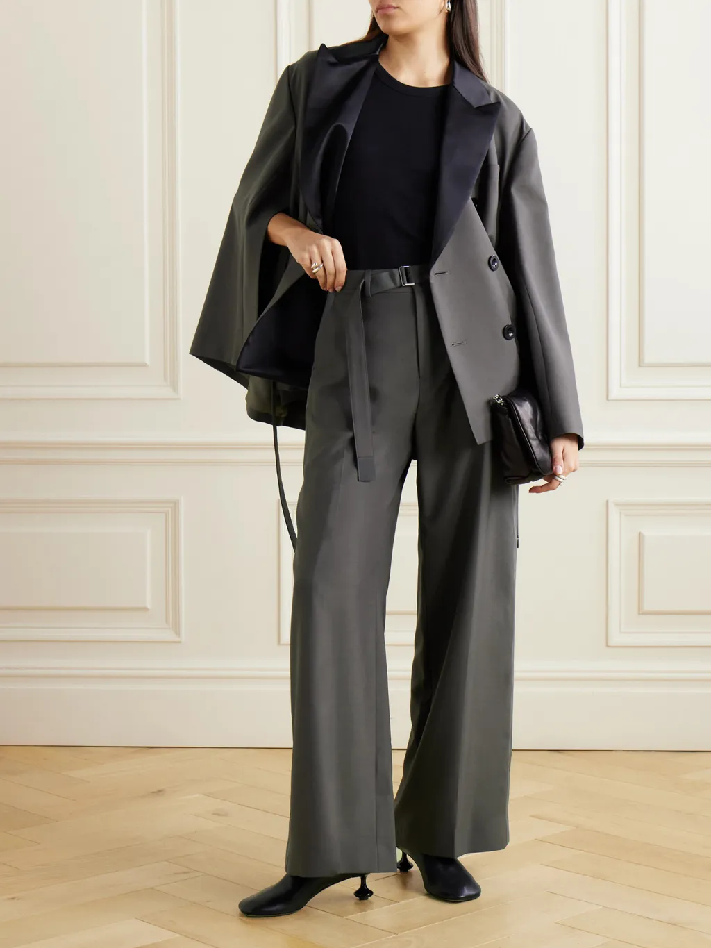 Wide-Leg Casual Pants
