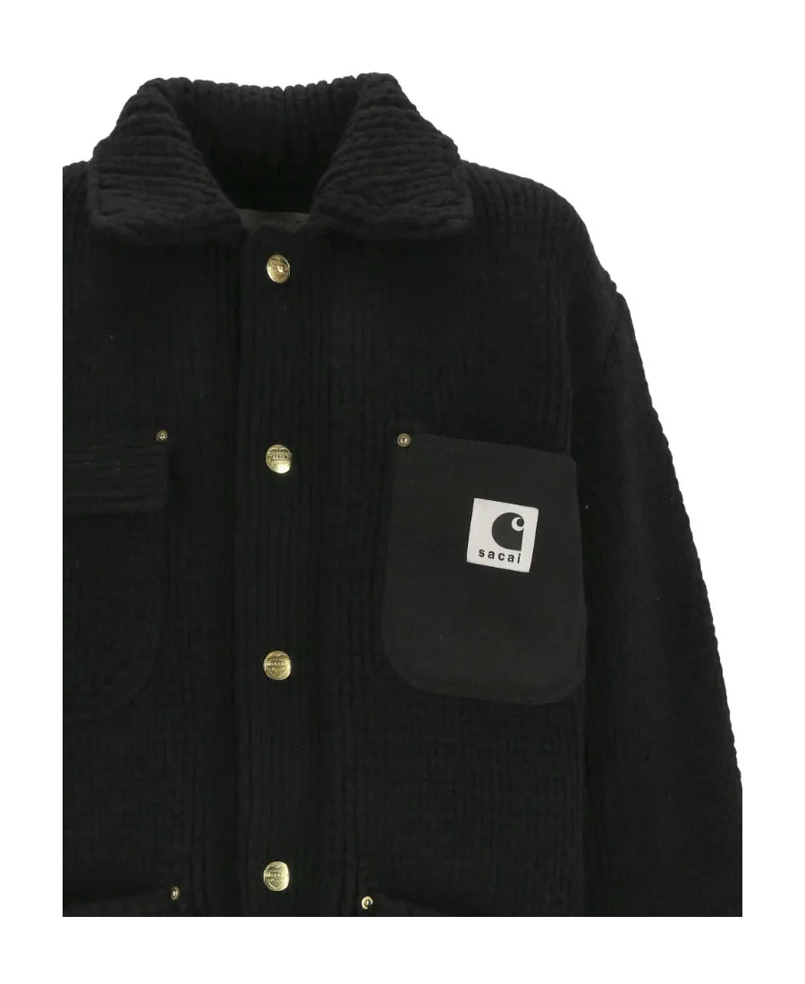 X Carhartt Wip Knitted Shirt Jacket