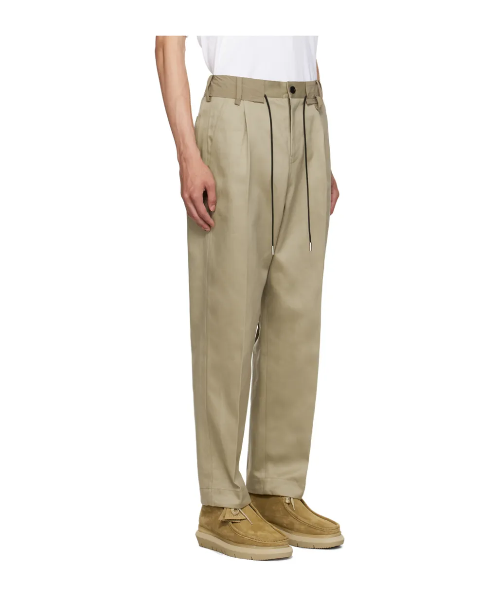 Straight-Leg Cotton Chino Trousers