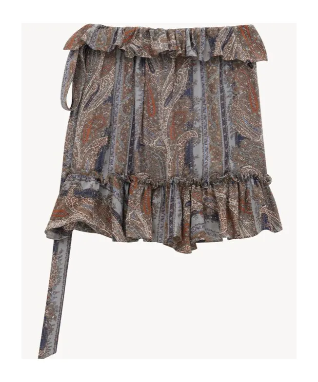 Ruffled Skirt