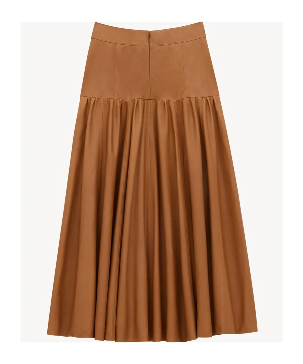 Long Ruffled Skirt