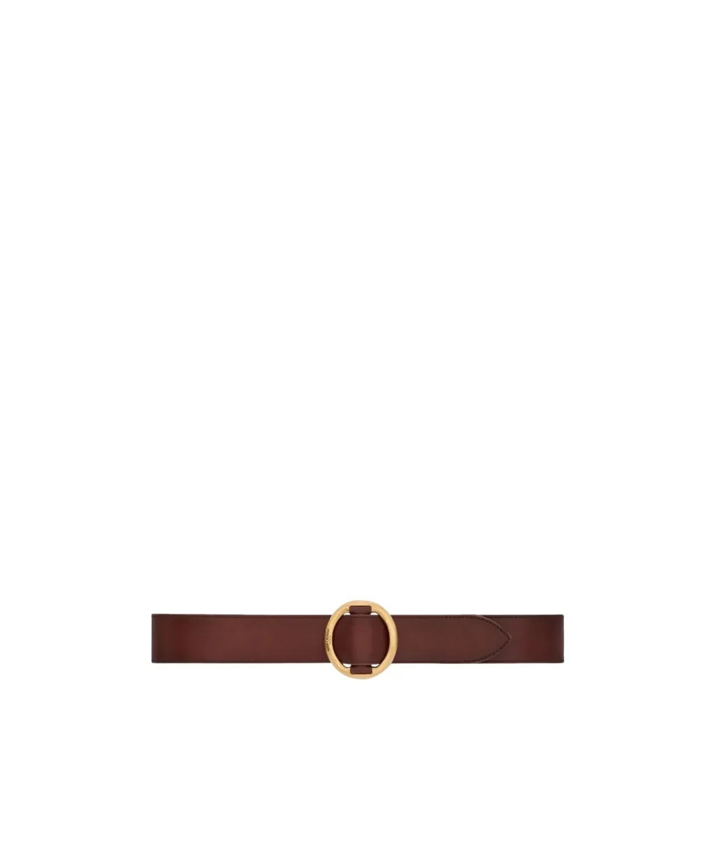 Oval Buckle Belt