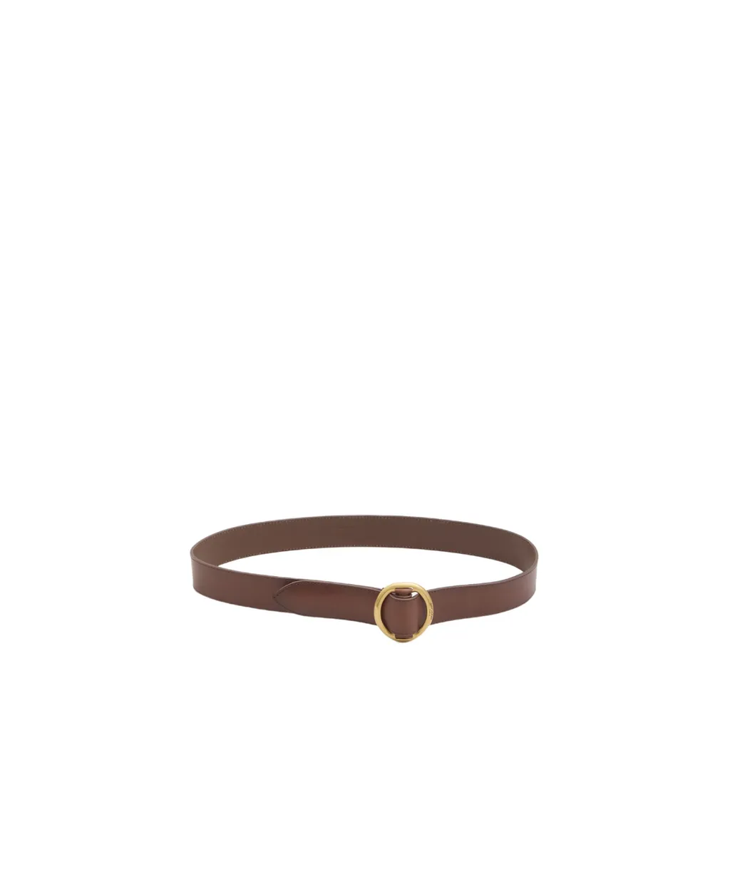 Oval Buckle Belt