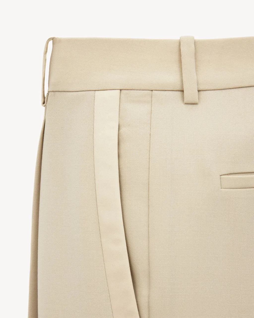High Waist Tuxedo Trousers