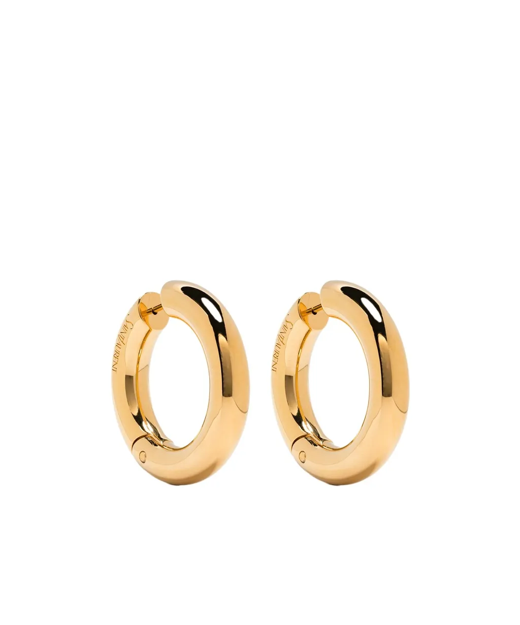 Tube Hoop Earrings