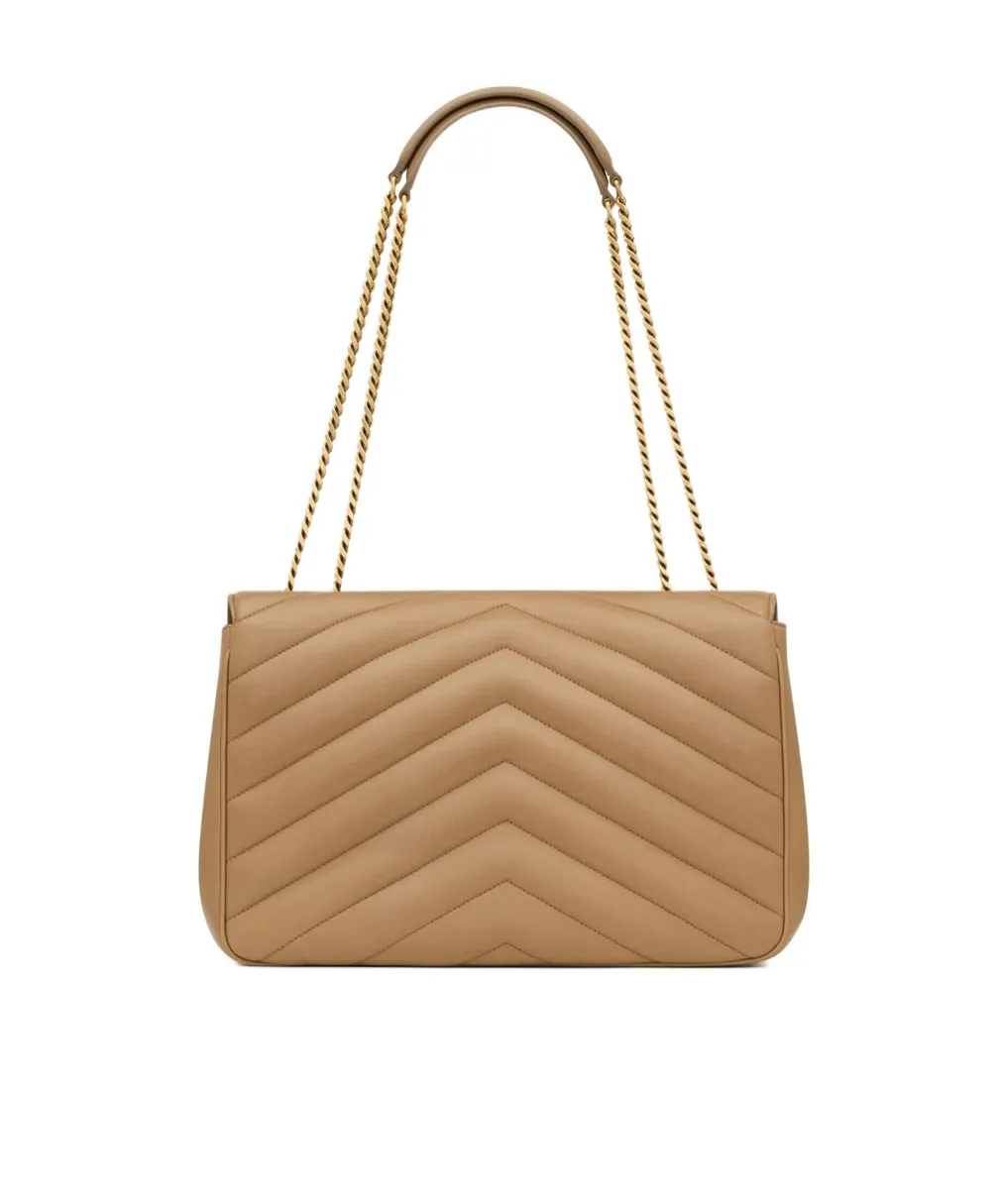 Loulou Foldover Top Large Shoulder Bag