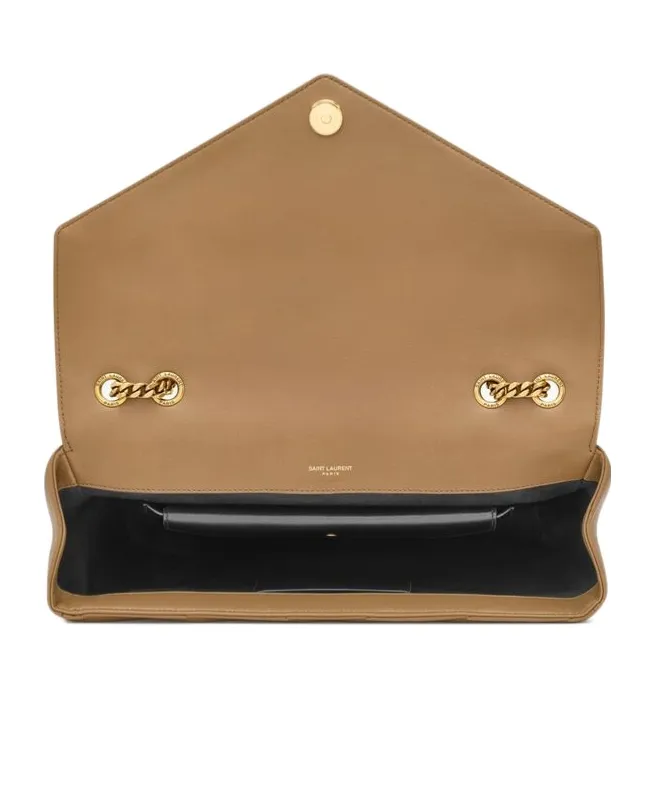 Loulou Foldover Top Large Shoulder Bag