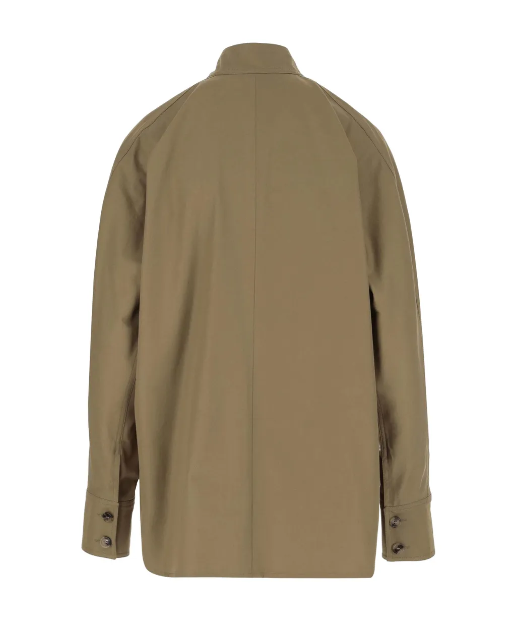 Saharienne Buttoned Long-Sleeved Shirt