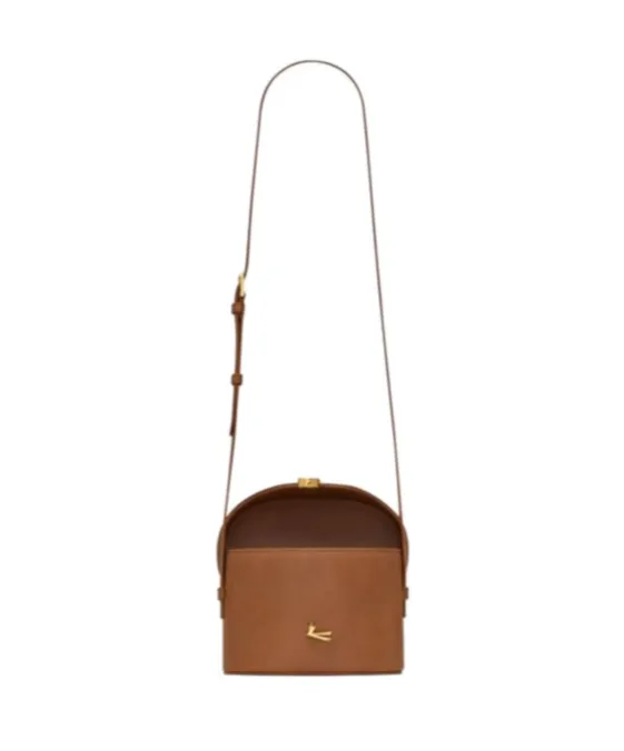 June Logo Plaque Shoulder Bag