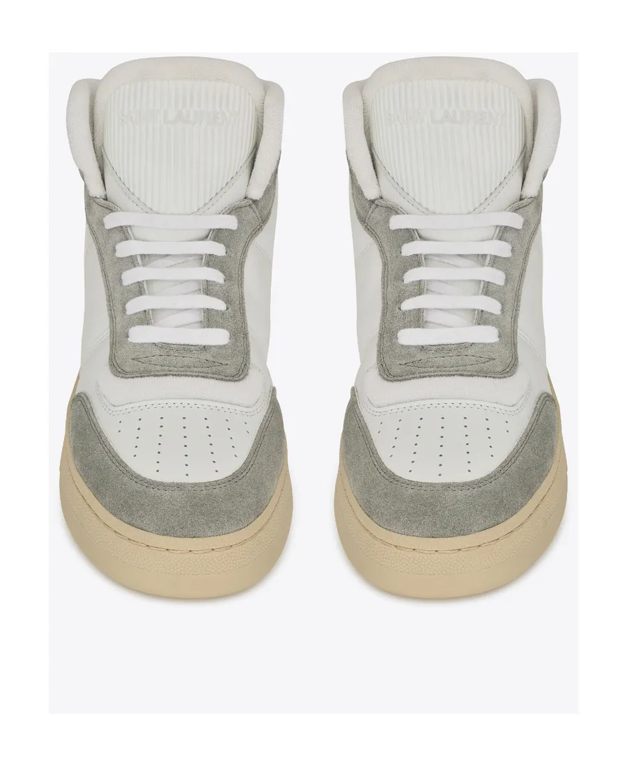Sl/80 Logo Embossed High-Top Sneakers