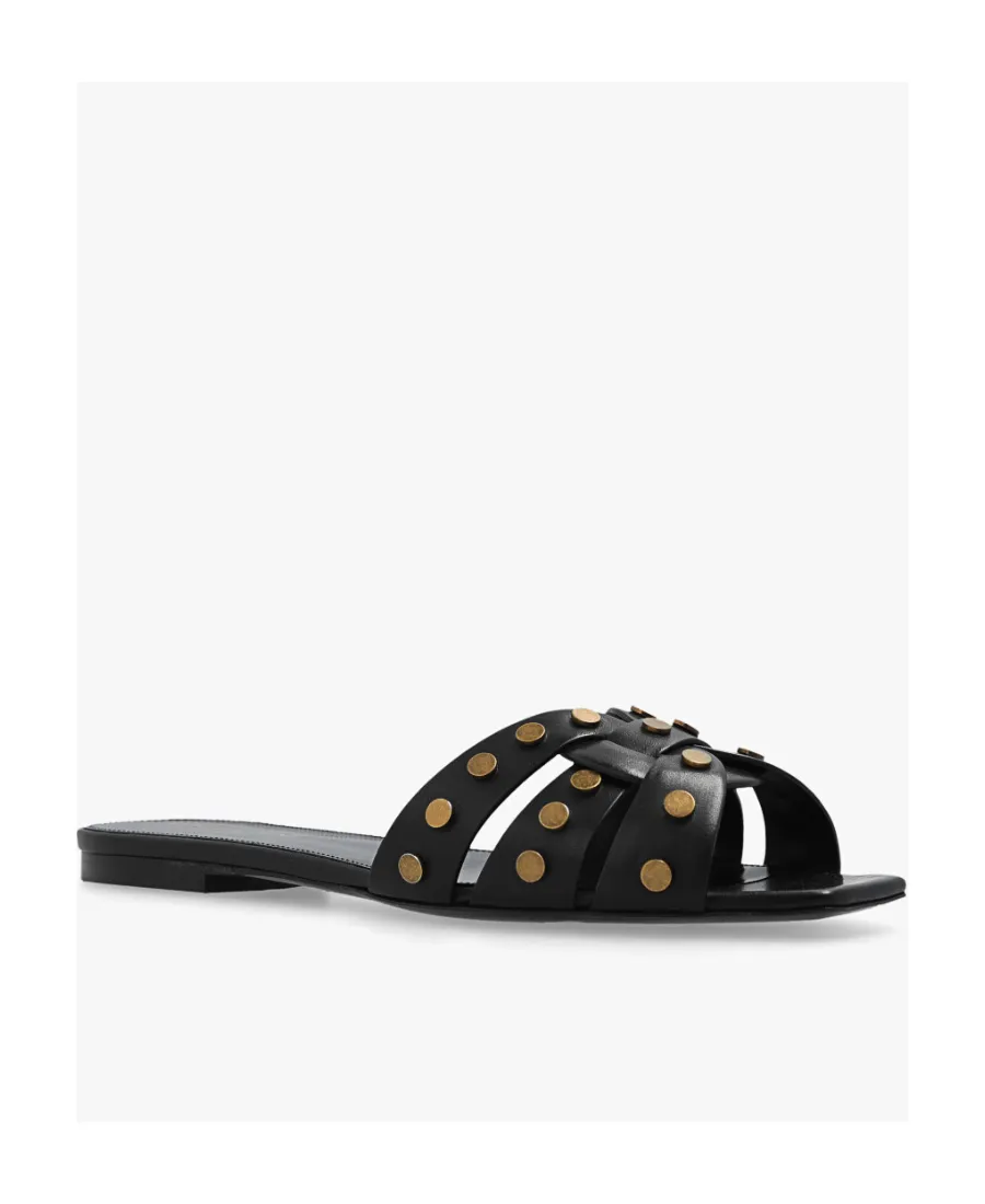 Open Toe Slip-On Sandals