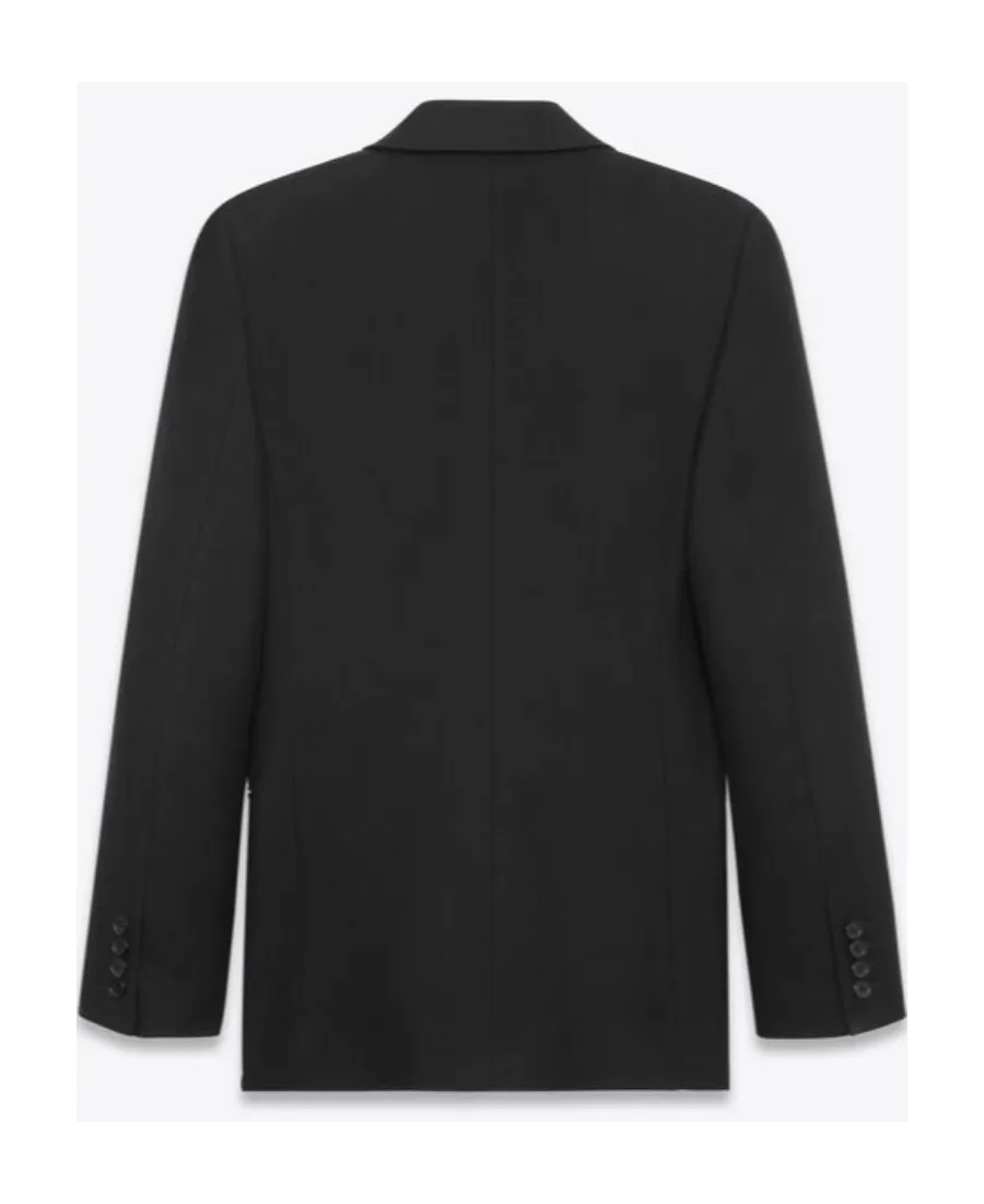 Jacket In Wool Gabardine