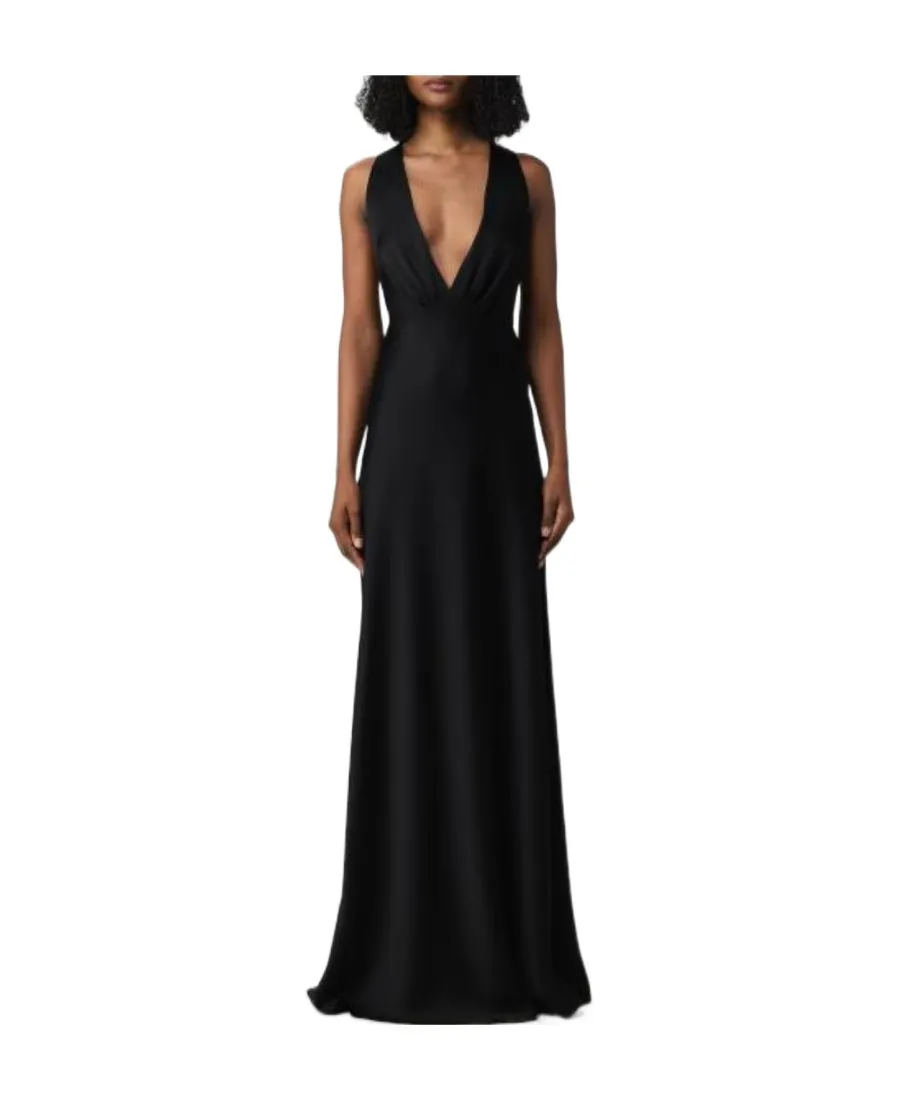 V-Neck Sleeveless Dress